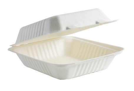 Pulp Kalıplama Plastik Olmayan Kapaklı Öğle Yemeği Kutusu Makinesi Yarı Otomatik