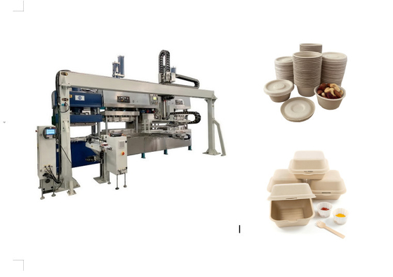 Kurutma Fonksiyonlu Şeker Kamışı Küspe Plakaları Yapma Makinesi