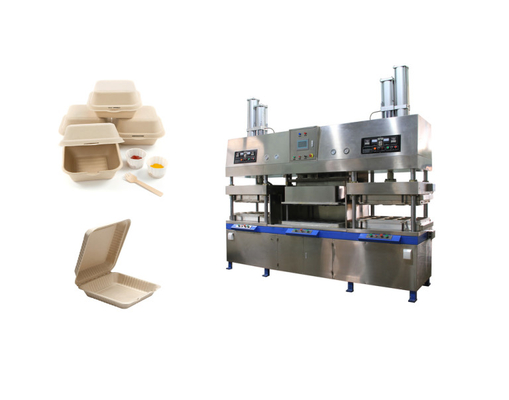 Bakire Pulp Bitkisi Elyafları ile Yarım Otomatik Pulp Kalıplama Makinesi