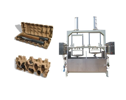 Otomatik Parça İçin Paket Üretmek İçin Yarı Otomatik Odun Hamuru Pistonlu Makine