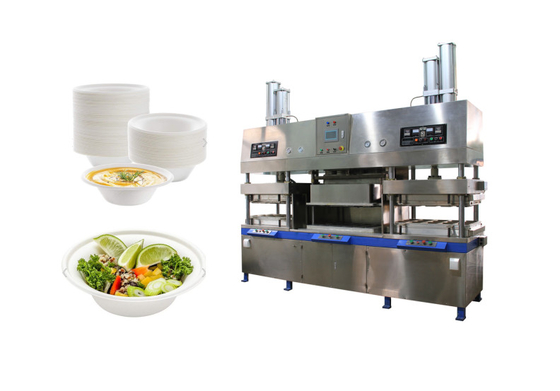Kağıt Hamuru Kalıplama Tek Kullanımlık Restoran Gıda Paketleme Makinesi