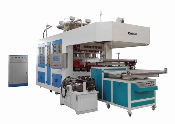 Yüksek performanslı Tam Otomatik Pulp Kalıplama Makinesi Üretimi Tek kullanımlık masa eşyaları için