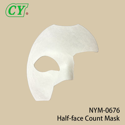 Çevreye Dostu Biyodegradable Pulp Molded Billet Mask Drawable Spraying Halloween kutlaması için işlenmiş